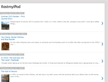 Tablet Screenshot of ilostmyipod.blogspot.com