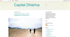 Desktop Screenshot of capitaldharma.blogspot.com