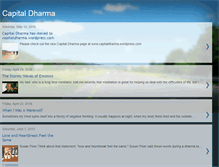 Tablet Screenshot of capitaldharma.blogspot.com