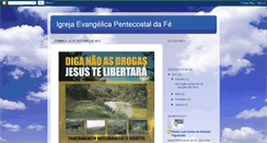 Desktop Screenshot of igrejaevangelicapentecostaldafe.blogspot.com