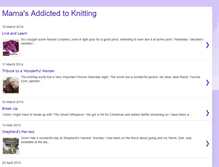 Tablet Screenshot of mamasaddictedtoknitting.blogspot.com