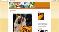 Desktop Screenshot of colouredmarbles.blogspot.com