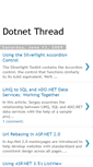 Mobile Screenshot of dotnetthread.blogspot.com