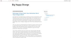 Desktop Screenshot of bighappyorange.blogspot.com