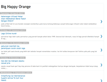 Tablet Screenshot of bighappyorange.blogspot.com