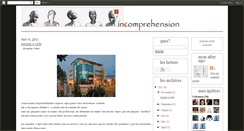 Desktop Screenshot of in-comprehension.blogspot.com