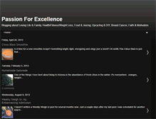 Tablet Screenshot of passionforexcellence.blogspot.com