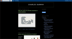 Desktop Screenshot of charlesdarwinespaol.blogspot.com