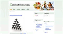 Desktop Screenshot of marikitabersynergy.blogspot.com