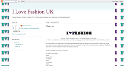 Desktop Screenshot of ilovefashionuk.blogspot.com