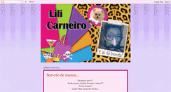 Desktop Screenshot of lilicarneiro.blogspot.com