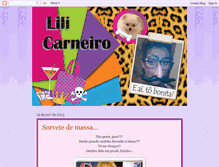 Tablet Screenshot of lilicarneiro.blogspot.com