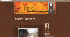 Desktop Screenshot of desertpostcard.blogspot.com