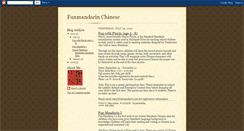Desktop Screenshot of funmandarinchinese.blogspot.com