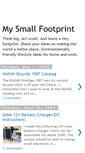 Mobile Screenshot of mysmallfootprint.blogspot.com