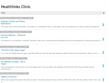 Tablet Screenshot of healthlinksclinic.blogspot.com