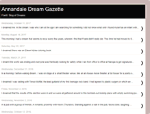 Tablet Screenshot of annandaledreamgazetteonline.blogspot.com