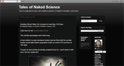 Desktop Screenshot of nakedscience.blogspot.com