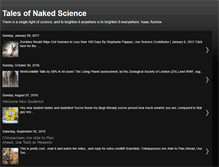 Tablet Screenshot of nakedscience.blogspot.com