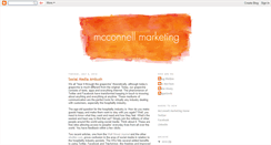 Desktop Screenshot of mcconnellmarketing.blogspot.com