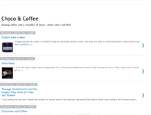 Tablet Screenshot of chocoandcoffee.blogspot.com