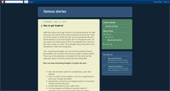 Desktop Screenshot of inspiring-good-stories.blogspot.com