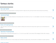 Tablet Screenshot of inspiring-good-stories.blogspot.com