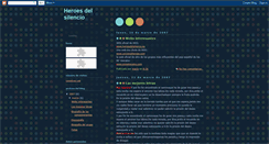 Desktop Screenshot of heroesofthesilence.blogspot.com