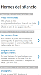 Mobile Screenshot of heroesofthesilence.blogspot.com