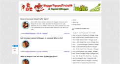 Desktop Screenshot of bloggertipsandtricks99.blogspot.com