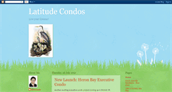 Desktop Screenshot of latitudecondos.blogspot.com