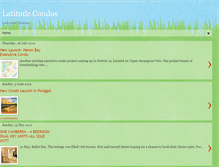 Tablet Screenshot of latitudecondos.blogspot.com