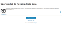 Tablet Screenshot of oportunidaddenegociointernacional.blogspot.com