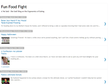 Tablet Screenshot of funfoodfight.blogspot.com
