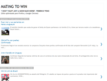 Tablet Screenshot of mating2win.blogspot.com
