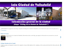 Tablet Screenshot of infociudaddevalladolid.blogspot.com