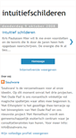 Mobile Screenshot of intuitiefschilderen.blogspot.com