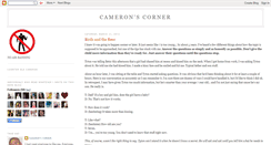 Desktop Screenshot of corneralacameron.blogspot.com