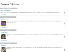 Tablet Screenshot of corneralacameron.blogspot.com