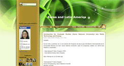 Desktop Screenshot of korealatinamerica.blogspot.com