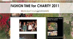 Desktop Screenshot of fashiontimeforcharity2011.blogspot.com