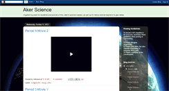 Desktop Screenshot of akerscience.blogspot.com