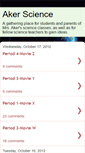 Mobile Screenshot of akerscience.blogspot.com