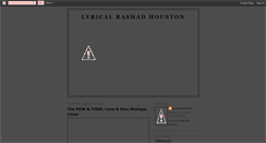 Desktop Screenshot of lyricalrashad.blogspot.com