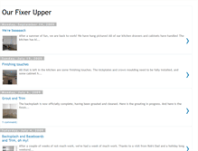 Tablet Screenshot of ourfixer-upper.blogspot.com