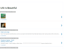 Tablet Screenshot of lifeisbeautym.blogspot.com