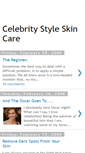 Mobile Screenshot of celebrity-skin-care.blogspot.com