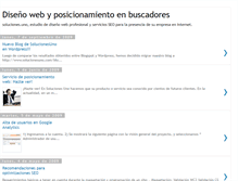Tablet Screenshot of diseno-web-profesional.blogspot.com