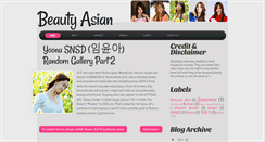 Desktop Screenshot of beauty-asian.blogspot.com