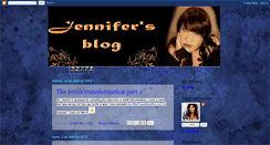 Desktop Screenshot of jenniferblue3003.blogspot.com